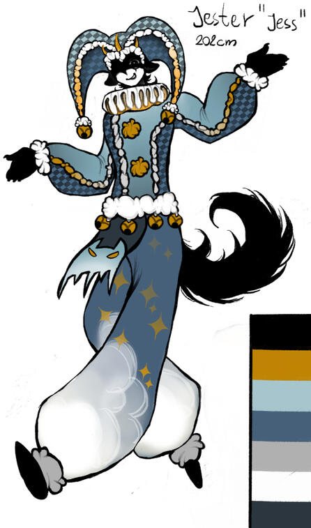 Ref sheet for Jess