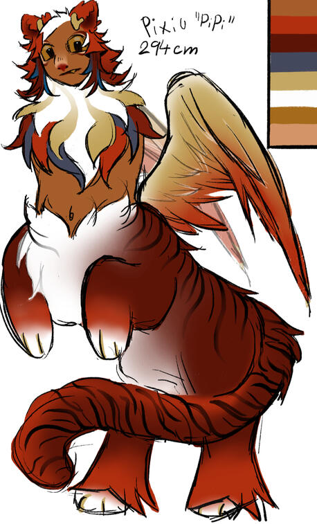 Ref sheet for Pipi