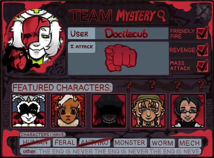 My artfight card! (2026)